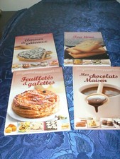 4 LIVRES DE RECETTES PATISSERIES ET DESSERTS GOURMANDS FEMME ACTUELLE 2011 NEUFS