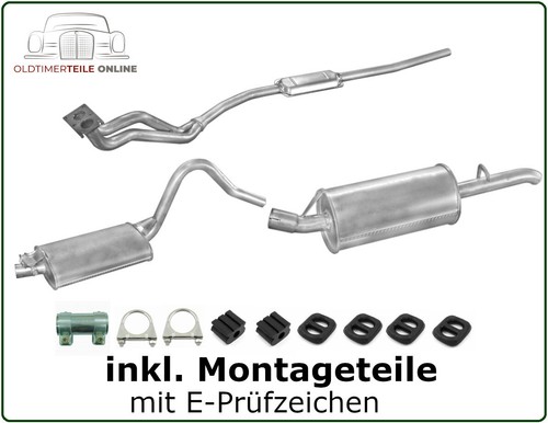 Système échappement opel - système, d'Échappement