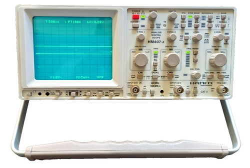 Hameg 407 oscilloscope - hameg, 407-2