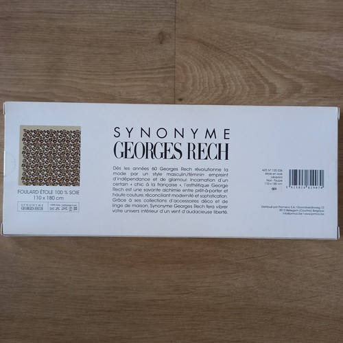 Neuf foulard soie georges - neuf,