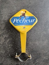 Cavalier en Métal Émaillé - Bière Blonde d'Alsace Pêcheur