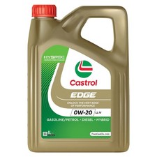 CASTROL EDGE LL IV Huile moteur 0W-20 4L Huile entièrement synthétique