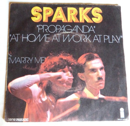 Disque vinyle sparks - t, "sparks"