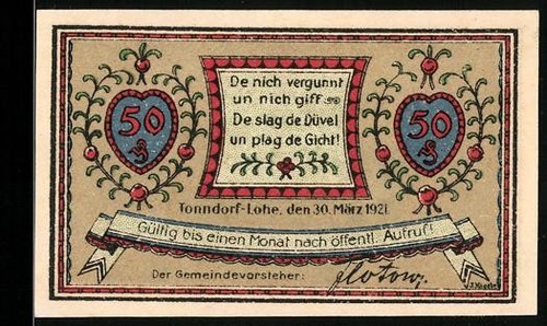 Monnaie nécessité - de,