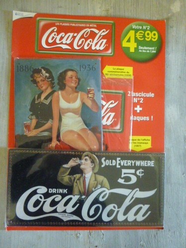 Plaques publicitaires coca - publicitaires,