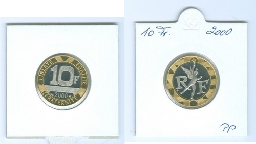 France francs 2000 esprit - france, 10