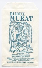 ANCIEN SACHET BIJOUX MURAT AMOUREUX DE PEYNET ANGES OR  SAINT VALENTIN