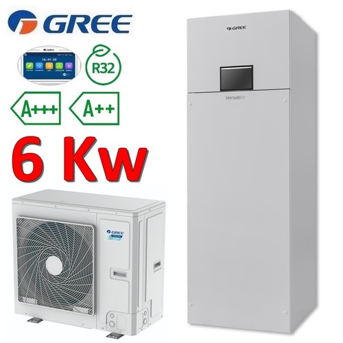 Pompe chaleur air eau - pompe, gree