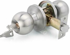 Pommeau de porte en acier