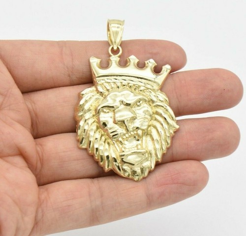 Pendentif charme tête - pendentif, lion