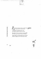 Serge GAINSBOURG - Notes autographes signées. Epreuves corrigées d'aphorismes