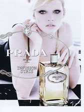 PUBLICITE ADVERTISING 064 2010 PRADA "Infusion d'Iris" parfumerie
