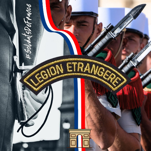 Legion etrangere ecusson - legion,
