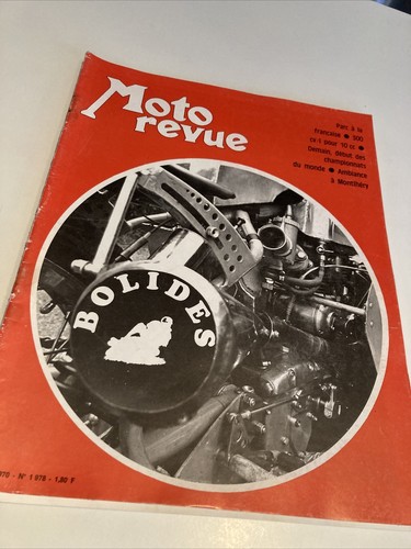 Magazine moto revue 1978 - revue, n°