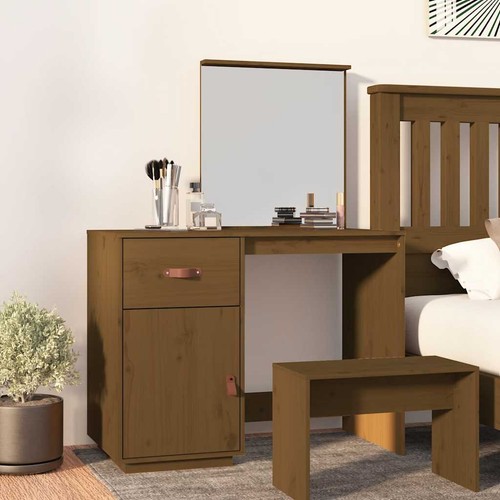 Coiffeuse noir 95x50x134 - 95x50x134, cm