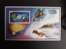 Djibouti Halley Comète Satellite Espace MNH Neuf 617 Bloc Luxe IMPERF ND