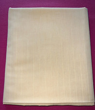 Tissu vintage coton tissé fines rayures beige  larg 150 cm x H 220 cm réf C206