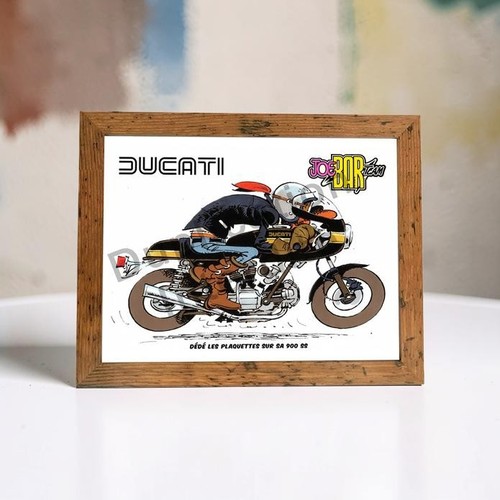 Affiche joe bar - affiche, ducati