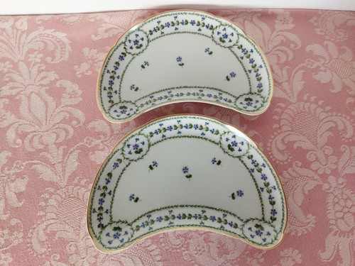 Assiettes demi lune - demi,