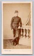 CDV 1865 de Crespy, Elève officier école Impériale Militaire Saint Cyr Photo