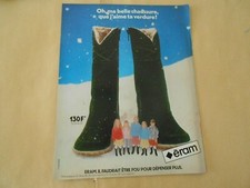 Publicité 1981  Advert Eram