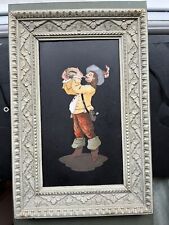 Tableau Pietra Dura: SOLDAT  ITALIE XIXème Marqueterie de pierre dure FLORENCE