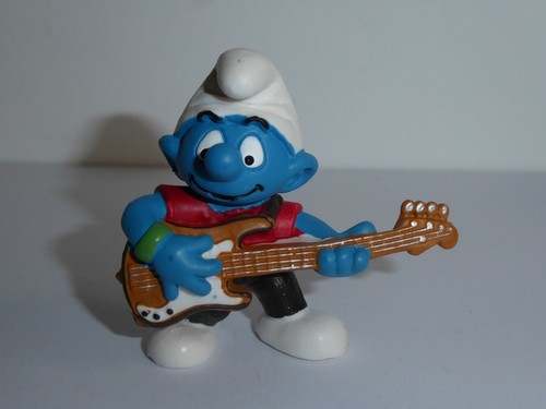 Pvc figurine schtroumpfs - pvc,