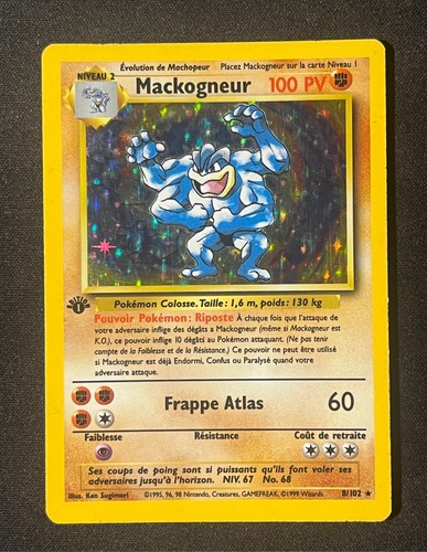 Carte pokemon mackogneur 102 - mackogneur, 8/102