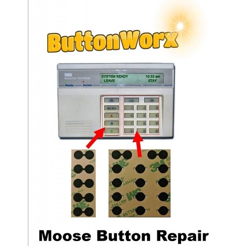 Button repair membrane - button, for
