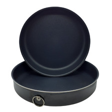 Lagostina lot 2 poêles antiadhésives aluminium, cuisinière à gaz et four Ø 26/30