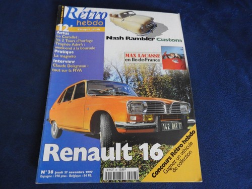 Revue retro hebdo 38 - revue,