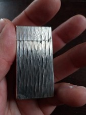 BRIQUET ARGENT VINTAGE MARQUE MYON QUALITE DUPONT EN TRES BON ETAT METAL ARGENTE