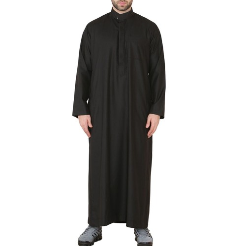 Jubba robe noire thobe - noire,
