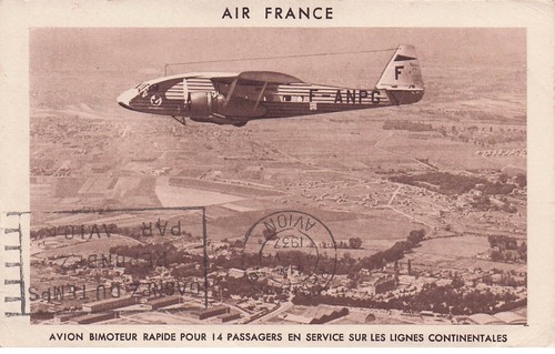 Air france avion bimoteur - air,