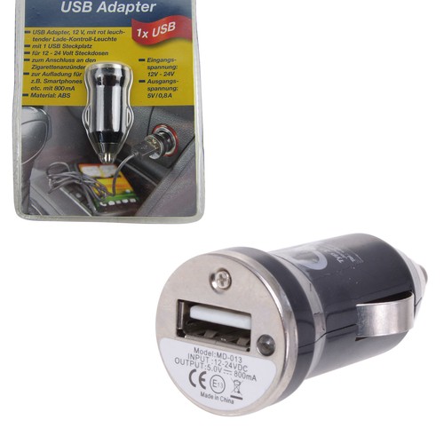 Usb 12v 24v adaptateur - usb,