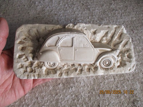 Citroën 2cv plâtre - citroën, en