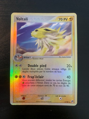 Carte pokémon voltali - :, 6/100
