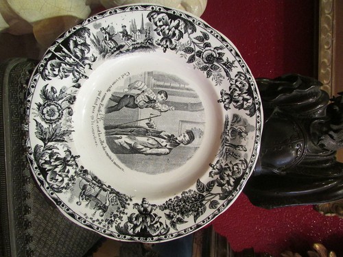 Ancienne assiette faience - ancienne,