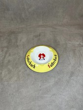 Cendrier céramique jaune