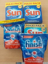 Lot De Pastille Tablette Lave Vaisselle Finish Sun 252 Tablettes