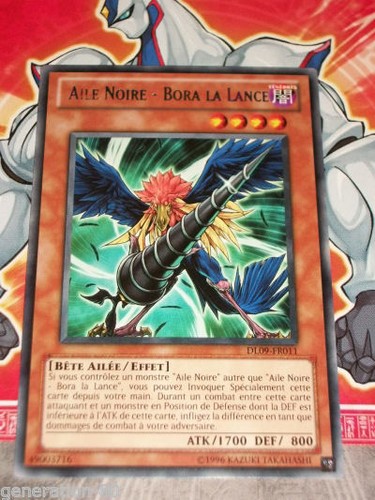 Carte aile noire - carte, oh