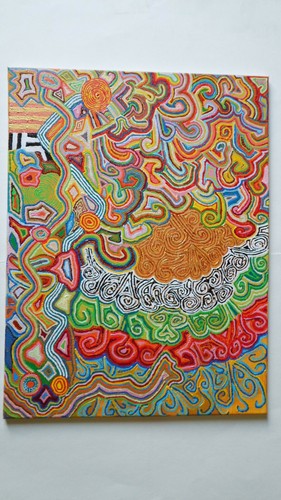 Peinture contemporaine style - peinture,