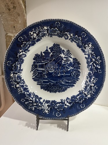 Plat rond creux wedgwood - plat,
