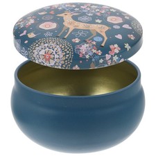  Boite Rangement Bijoux Petites Boîtes Métal Conteneur De Stockage Fer Blanc