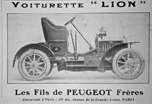Publicité presse 1906 - de,