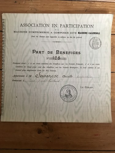 Rare machine d imprimerie - =,