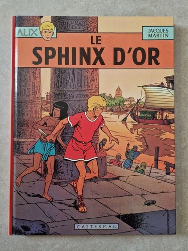 Alix sphinx or - bd, d'or