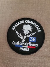Ecusson Police Nationale 36 Quai Des Orfèvres 