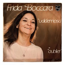 RARE Disque vinyle 45t. Frida Boccara "Valdemosa" 1976