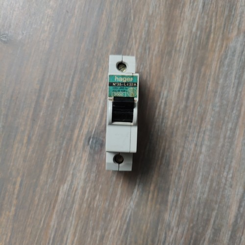 Disjoncteur hager l - hager, l(32a)